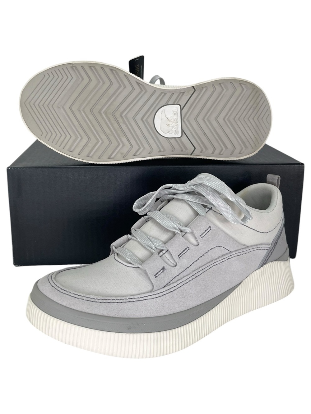 Sorel Out N About IV Grey Waterproof Low Too Womens Sneakers Size 8M - Picture 14 of 15